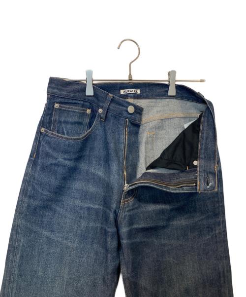 AURALEE（オーラリー）AURALEE (オーラリー) HARD TWIST DENIM 5P PANTS A00P01DM ハード ツイスト デニム ファイブポケット パンツ インディゴ サイズ:28の古着・服飾アイテム