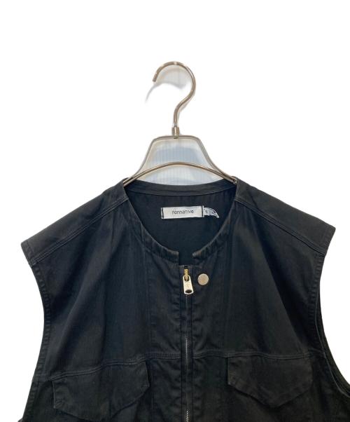nonnative（ノンネイティブ）nonnative (ノンネイティブ) TRACKER VEST　NN-V2702 ブラック サイズ:2の古着・服飾アイテム