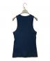 maison kitsune (メゾンキツネ) タンクトップ　OW00604KJ0134 ネイビー サイズ:M：5000円