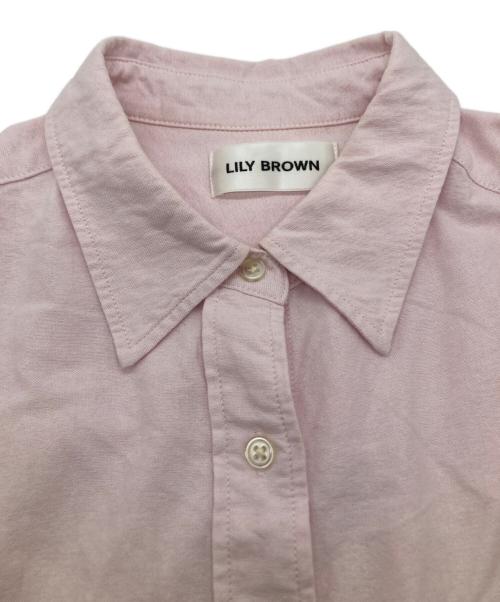 Lily Brown（リリーブラウン）Lily Brown (リリーブラウン) 長袖シャツ　LWFB231211 ピンク サイズ:ONEの古着・服飾アイテム