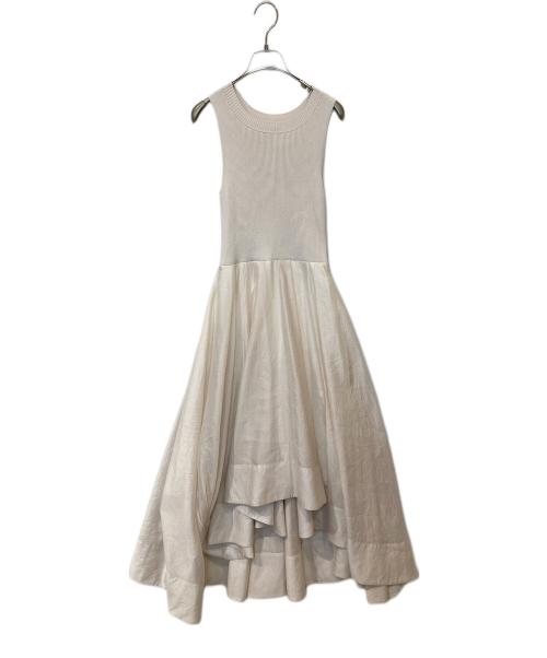 Snidel（スナイデル）Snidel (スナイデル) ノースリーブワンピース　SWNO232067 アイボリー サイズ:ONEの古着・服飾アイテム