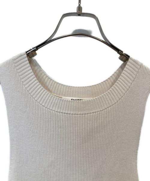 Snidel（スナイデル）Snidel (スナイデル) ノースリーブワンピース　SWNO232067 アイボリー サイズ:ONEの古着・服飾アイテム