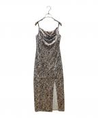 Snidelスナイデル）の古着「ベロアプリントキャミワンピース　SWFO234104」｜マルチカラー