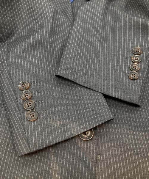ERMENEGILDO ZEGNA（エルメネジルド・ゼニア）Ermenegildo Zegna (エルメネジルド・ゼニア) セットアップスーツ グレー サイズ: 98AB6の古着・服飾アイテム