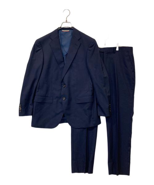 ERMENEGILDO ZEGNA（エルメネジルド・ゼニア）Ermenegildo Zegna (エルメネジルド・ゼニア) セットアップスーツ ネイビー サイズ:96 AB5の古着・服飾アイテム