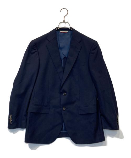 ERMENEGILDO ZEGNA（エルメネジルド・ゼニア）Ermenegildo Zegna (エルメネジルド・ゼニア) セットアップスーツ ネイビー サイズ:96 AB5の古着・服飾アイテム