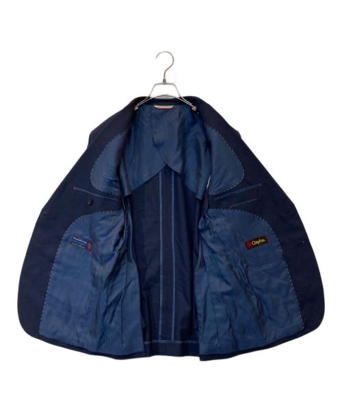 ERMENEGILDO ZEGNA（エルメネジルド・ゼニア）Ermenegildo Zegna (エルメネジルド・ゼニア) セットアップスーツ ネイビー サイズ:96 AB5の古着・服飾アイテム