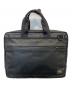 PORTER（ポーター）の古着「2WAY BRIEFCASE(S)　576-07795」｜ブラック