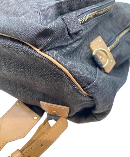 PORTER（ポーター）PORTER (ポーター) キャンバスレザーリュック ブラウンの古着・服飾アイテム