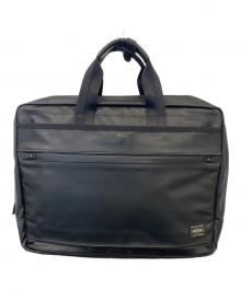 PORTER（ポーター）の古着「2WAY BRIEFCASE(L) 576-07795」｜ブラック