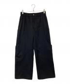 CLESSTEクレスト）の古着「WOOL GABARDINE FUTURE PANTS（ウールギャバジン フューチャーパンツ）　CLS-P-2408」｜ブラック