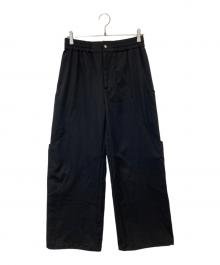 CLESSTE（クレスト）の古着「WOOL GABARDINE FUTURE PANTS（ウールギャバジン フューチャーパンツ）　CLS-P-2408」｜ブラック