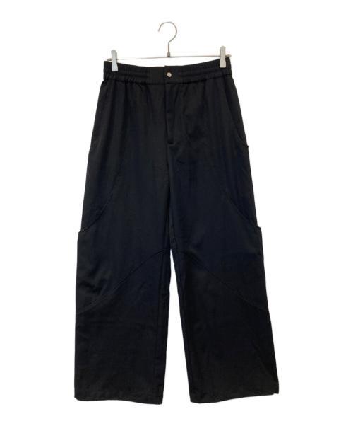 CLESSTE（クレスト）CLESSTE (クレスト) WOOL GABARDINE FUTURE PANTS（ウールギャバジン フューチャーパンツ）　CLS-P-2408 ブラック サイズ:1の古着・服飾アイテム