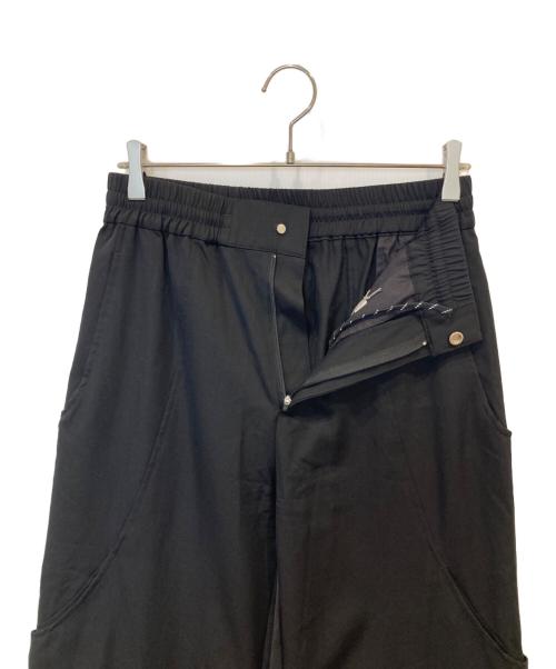 CLESSTE（クレスト）CLESSTE (クレスト) WOOL GABARDINE FUTURE PANTS（ウールギャバジン フューチャーパンツ）　CLS-P-2408 ブラック サイズ:1の古着・服飾アイテム