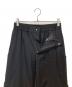 中古・古着 CLESSTE (クレスト) WOOL GABARDINE FUTURE PANTS（ウールギャバジン フューチャーパンツ）　CLS-P-2408 ブラック サイズ:1：15000円
