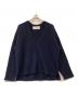 walenode（ウェルノード）の古着「カシミヤニット wn20-9fw089-kw」｜ネイビー