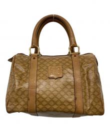 CELINE（セリーヌ）の古着「ミニボストンバッグ」｜ブラウン