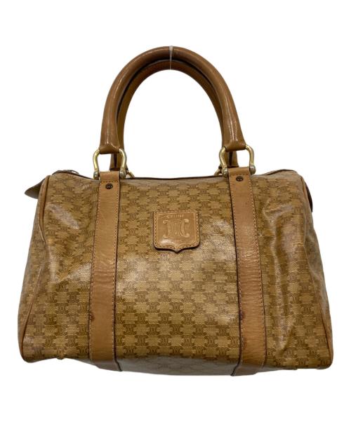 CELINE（セリーヌ）CELINE (セリーヌ) ミニボストンバッグ ブラウンの古着・服飾アイテム