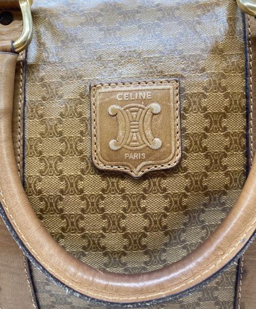 CELINE（セリーヌ）CELINE (セリーヌ) ミニボストンバッグ ブラウンの古着・服飾アイテム
