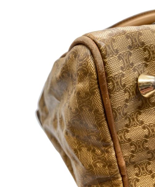 CELINE（セリーヌ）CELINE (セリーヌ) ミニボストンバッグ ブラウンの古着・服飾アイテム