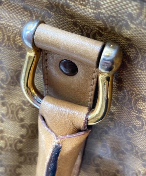 CELINE（セリーヌ）CELINE (セリーヌ) ミニボストンバッグ ブラウンの古着・服飾アイテム