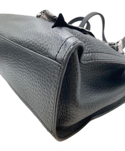 FURLA（フルラ）FURLA (フルラ) レザートートバッグ　8050560538446 ブラックの古着・服飾アイテム