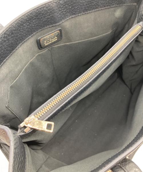 FURLA（フルラ）FURLA (フルラ) レザートートバッグ　8050560538446 ブラックの古着・服飾アイテム