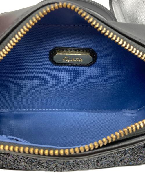 DAIANA（ダイアナ）DAIANA (ダイアナ) グリッターショルダーバッグ ブラック サイズ:FREEの古着・服飾アイテム