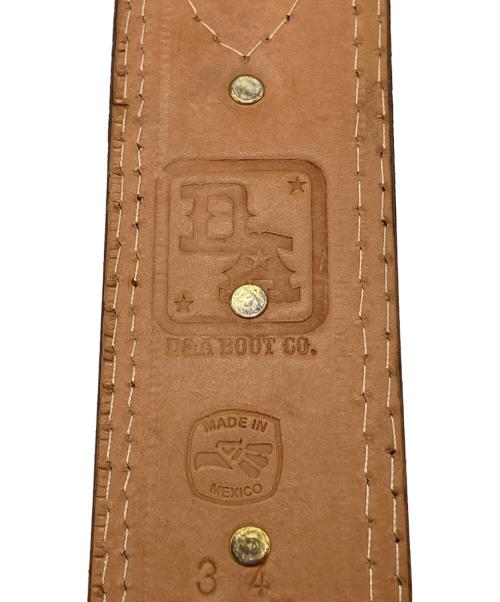 D&A BOOT CO.（ディー・アンド・エー・ブーツ・カンパニー）D&A BOOT CO. (ディー・アンド・エー・ブーツ・カンパニー) ウェスタンベルト ブラウン サイズ:34の古着・服飾アイテム