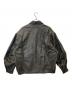NAUTICA (ノーティカ) Faded Vegan Leather Blouson フェイディッド ヴィーガン レザー ブルゾン 243-1553 ブラック サイズ:M：11000円