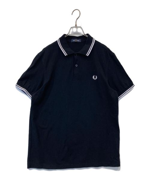 FRED PERRY（フレッドペリー）FRED PERRY (フレッドペリー) ポロシャツ M3600 ブラック サイズ:Lの古着・服飾アイテム