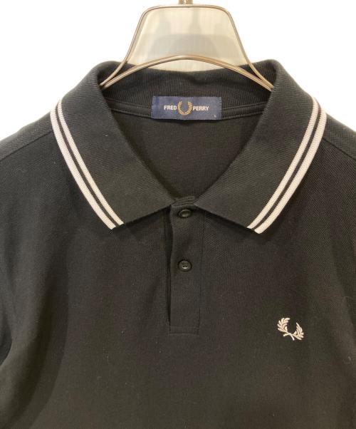 FRED PERRY（フレッドペリー）FRED PERRY (フレッドペリー) ポロシャツ M3600 ブラック サイズ:Lの古着・服飾アイテム