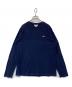 LACOSTE（ラコステ）の古着「鹿の子地 ロングスリーブTシャツ TH636EL」｜ネイビー