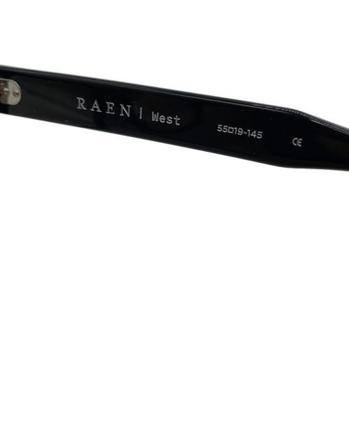 RAEN（レイン）RAEN (レイン) 眼鏡 ブラック サイズ:SIZE 55□19-145の古着・服飾アイテム