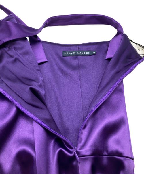 RALPH LAUREN（ラルフローレン）RALPH LAUREN (ラルフローレン) キャミソールワンピース パープル サイズ:5Iの古着・服飾アイテム