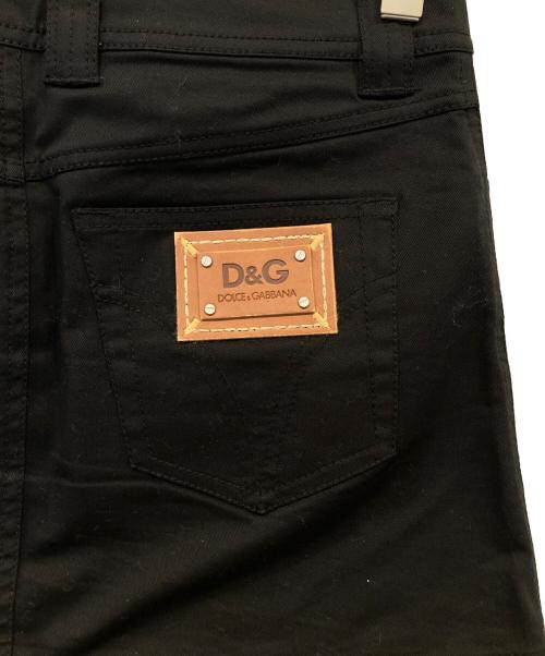 DOLCE & GABBANA（ドルチェ＆ガッバーナ）DOLCE & GABBANA (ドルチェ＆ガッバーナ) ミニスカート ブラック サイズ:23の古着・服飾アイテム