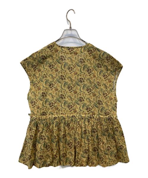 SOIL（ソイル）SOIL (ソイル) ペイズリーフラワープリントブラウス イエロー サイズ:2 未使用品の古着・服飾アイテム