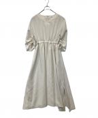 ebureエブール）の古着「長袖ワンピース 2710300225」｜アイボリー