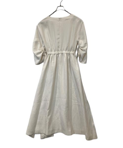 ebure（エブール）EBURE (エブール) 長袖ワンピース 2710300225 アイボリー サイズ:36の古着・服飾アイテム