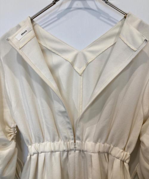 ebure（エブール）EBURE (エブール) 長袖ワンピース 2710300225 アイボリー サイズ:36の古着・服飾アイテム