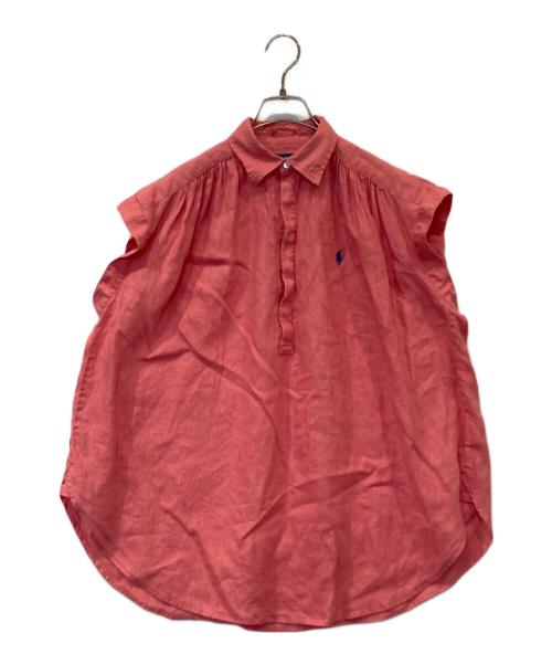 POLO RALPH LAUREN（ポロ・ラルフローレン）POLO RALPH LAUREN (ポロ・ラルフローレン) リネンシャツ ピンク サイズ:XSの古着・服飾アイテム