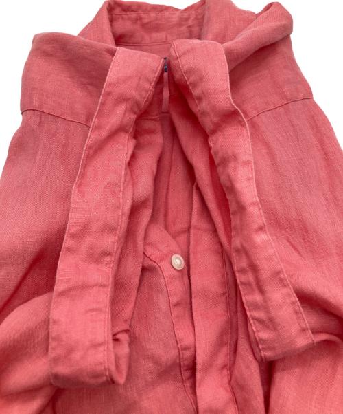 POLO RALPH LAUREN（ポロ・ラルフローレン）POLO RALPH LAUREN (ポロ・ラルフローレン) リネンシャツ ピンク サイズ:XSの古着・服飾アイテム