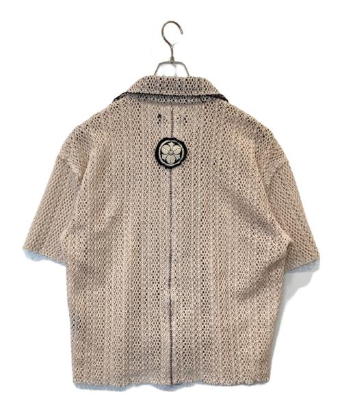 MINUS（マイナス）MINUS (マイナス) TIMELESS KAMON ALOHA SHIRT アイボリー サイズ:1の古着・服飾アイテム