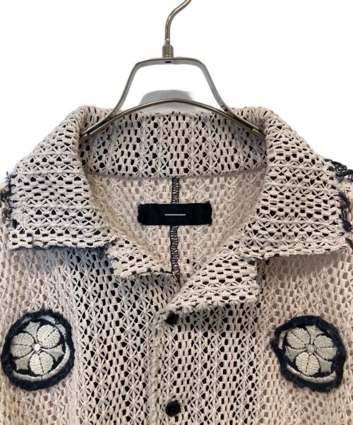 MINUS（マイナス）MINUS (マイナス) TIMELESS KAMON ALOHA SHIRT アイボリー サイズ:1の古着・服飾アイテム