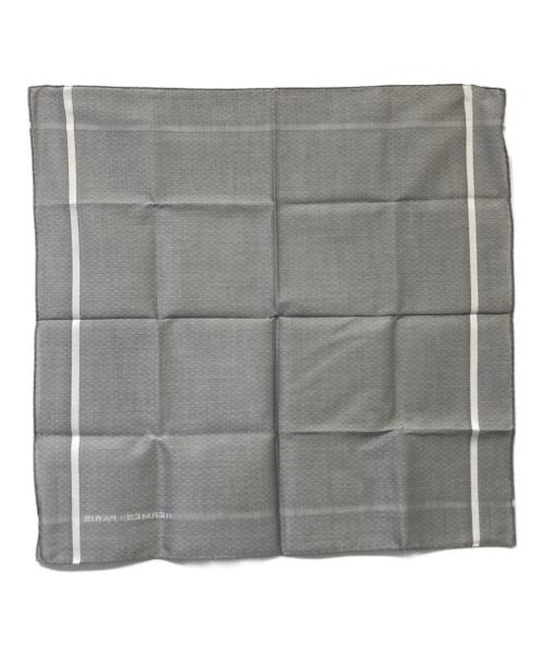 HERMES（エルメス）HERMES (エルメス) ハンカチーフ ジャカード 《Hレリーフ》の古着・服飾アイテム