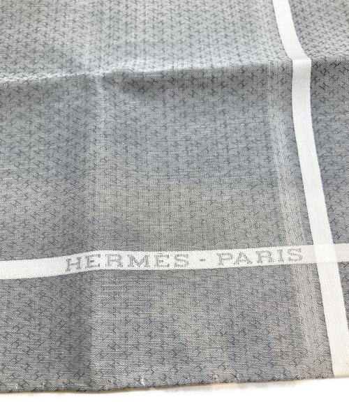 HERMES（エルメス）HERMES (エルメス) ハンカチーフ ジャカード 《Hレリーフ》の古着・服飾アイテム