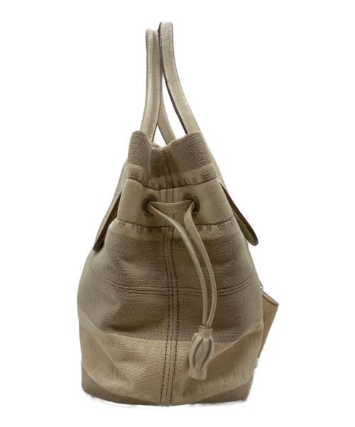 Salvatore Ferragamo（サルヴァトーレ フェラガモ）Salvatore Ferragamo (サルヴァトーレ フェラガモ) ハンドバッグ　AU-21/8493 アイボリー サイズ:FREEの古着・服飾アイテム