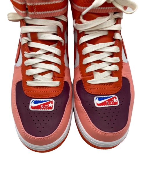NIKE（ナイキ）NIKE (ナイキ) AIR FORCE 1 HIGH/RT エアフォース1 ハイ／アールティー AQ3366-601 オレンジ×ピンク サイズ:28cmの古着・服飾アイテム