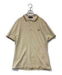 FRED PERRY（フレッドペリー）の古着「ティップラインポロ M3600」｜ベージュ