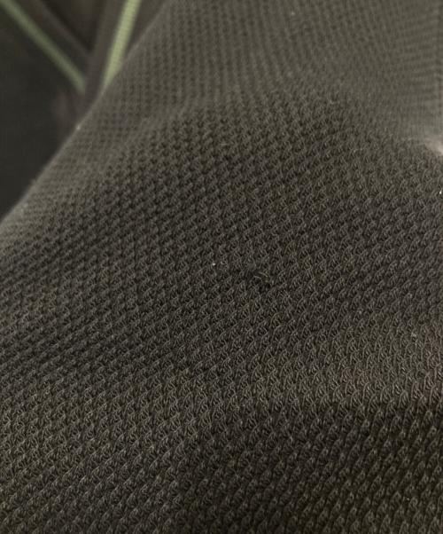 FRED PERRY（フレッドペリー）FRED PERRY (フレッドペリー) Tipped Pique Texture Cardigan ティップド・ピケ・テクスチャー・カーディガン M2654 ブラック サイズ:Mの古着・服飾アイテム